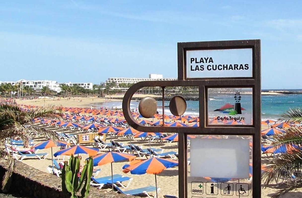 Marina Beach-Apartamentos Tahiche Costa Teguise Eksteriør bilde