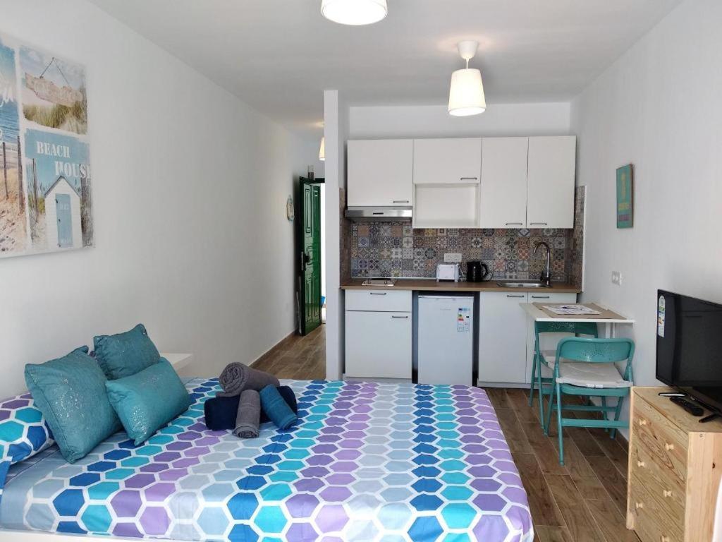 Marina Beach-Apartamentos Tahiche Costa Teguise Eksteriør bilde